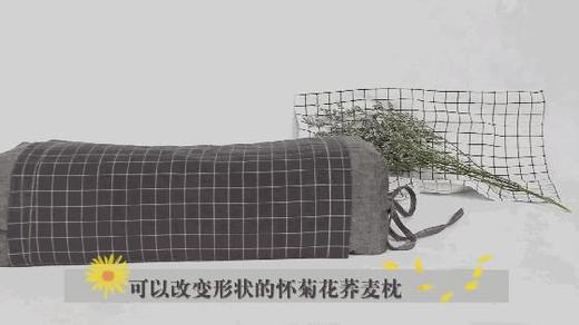 怀菊花荞麦枕，枕头可调高低，满足颈椎支撑力，闻着菊花香味陪伴睡眠，很好用的枕头（正牌力荐） 商品图0