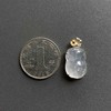 高冰种雪花棉翡翠猪18k黄金钻石镶嵌 商品缩略图6