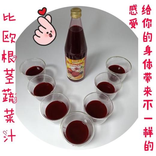【新手体验装】德国进口根茎蔬菜汁（大红瓶） 750ml/瓶 商品图5