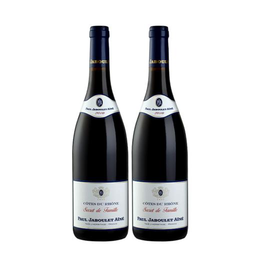 【法国】嘉佰乐家族之秘红葡萄酒 Paul Jaboulet Cotes du Rhone Rouge 750ml*2 商品图0