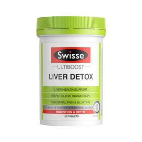 Swisse斯维诗 奶蓟草护肝片120片/瓶 成人养肝护肝 加班熬夜烟酒人士常备
