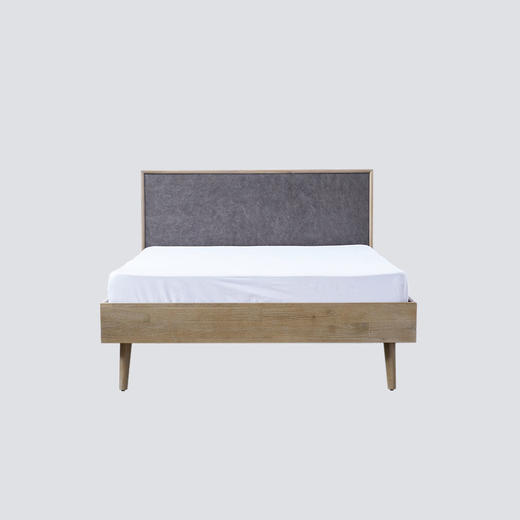 NS家居nsfurniture卧室进口EST系列实木双人床NSBD-EST B01Q/B01K 商品图0