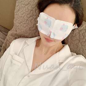 【透气 熬夜黑眼圈眼部疲劳 薰衣草味】蒸汽热敷眼罩 10片/盒 植迹