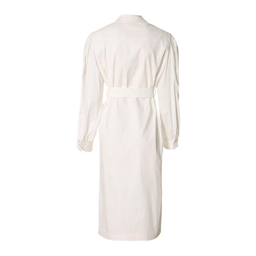 VIMAGE纬漫纪秋季新款女装简约长袖中裙系带连衣裙V1507175 商品图1