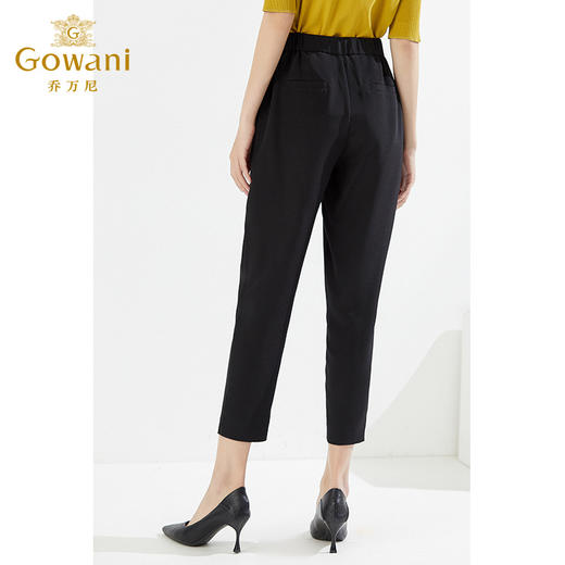 乔万尼重磅真丝休闲哈伦裤七分裤23姆米EI2F768 商品图3