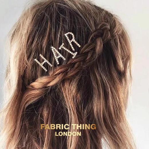 FABRIC THING DIY字母发夹（不支持无理由退换）[福利品] 商品图2