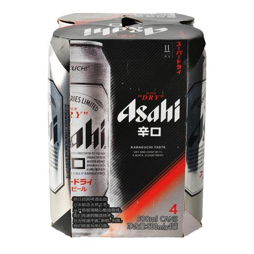 朝日啤酒超爽500ml*4/组 商品图2