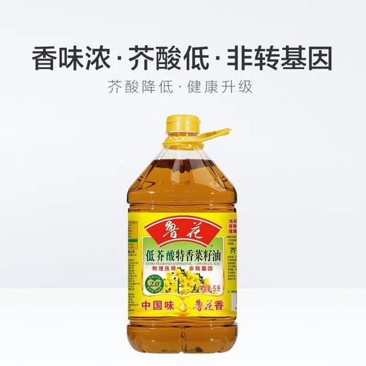 鲁花压榨特香菜籽油5L 商品图3
