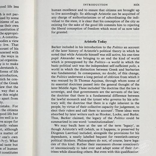 【中商原版】牛津世界经典系列 亚里士多德3本套装 政治学 诗学 尼各马科伦理学 英文原版 Oxford Worlds Classics Aristotle 商品图6