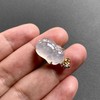 高冰种雪花棉翡翠猪18k黄金钻石镶嵌 商品缩略图8