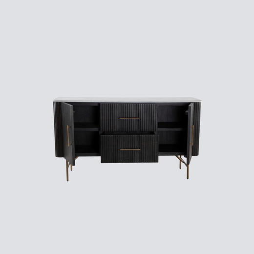 NS家居nsfurniture实木大理石餐边柜装饰柜NSST-SWAN-SIDEBOARD 商品图0