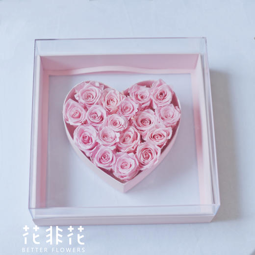 《一见倾心》  永生花盒 商品图4