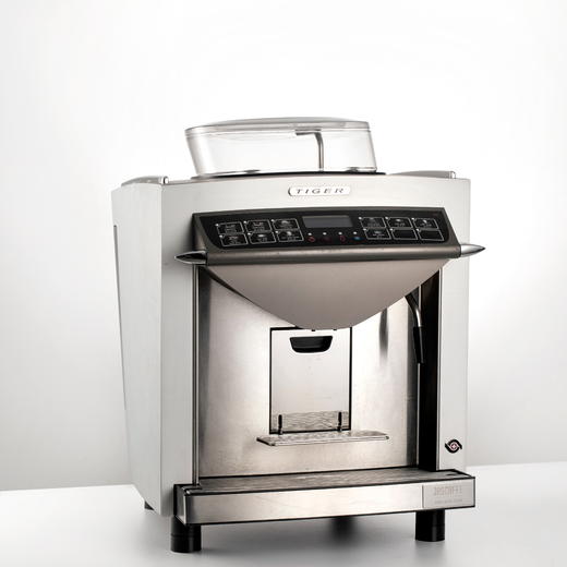 王力认证全自动咖啡机tigercoolctm1无底座银色此设备同于商业用途
