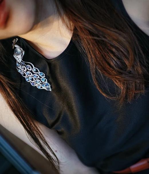 行云流水之白孔雀 商品图6