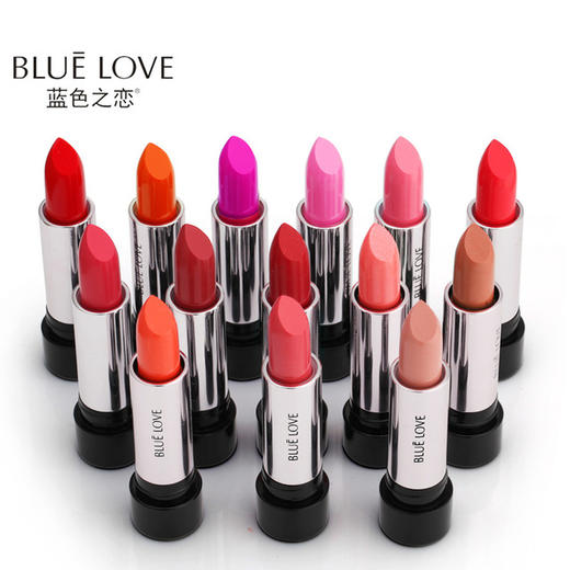 【唇膏】蓝色之恋引诱口红 防水不易掉色唇彩 持久保湿滋润唇膏口红 商品图1