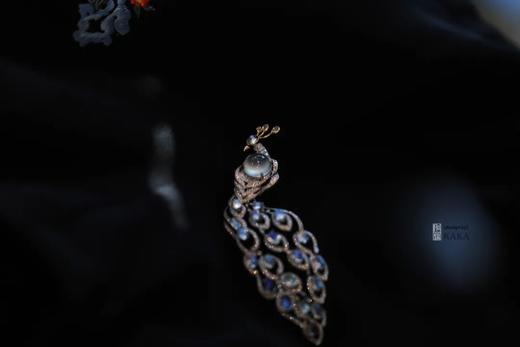 行云流水之白孔雀 商品图3