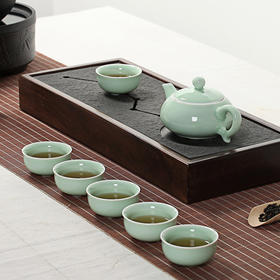 【茶具】蕴章红陶瓷德化青瓷茶杯礼盒茶具定制