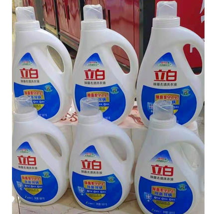 【96元/套】立白除菌去渍洗衣液1.88kg*6（1010199） 商品图0