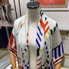 价值3650 H家彩色骏马真丝羊绒披肩大方巾/围巾140*140 大气高贵 高级有气质 实用又百搭 带齐包装 预售 商品缩略图5