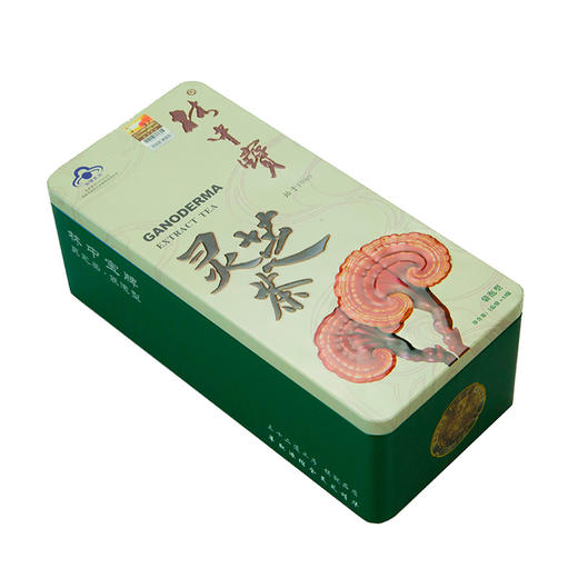【清远帮扶】清远林中宝灵芝茶铁盒1克*33袋 商品图0