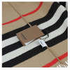 BURBERRY 巴宝莉 中性标志性条纹羊毛混纺提花披肩 8019415 A7026 商品缩略图1