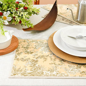 法式线描系列餐垫隔热西餐巾