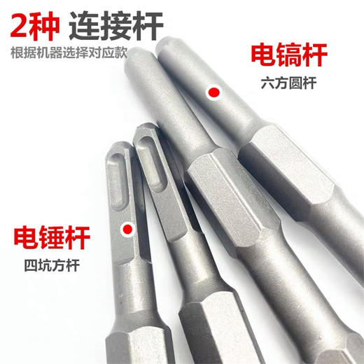 【货号05828】26电锤花锤合金头墙壁凿毛锤混凝土桥梁凿毛钻头 商品图3