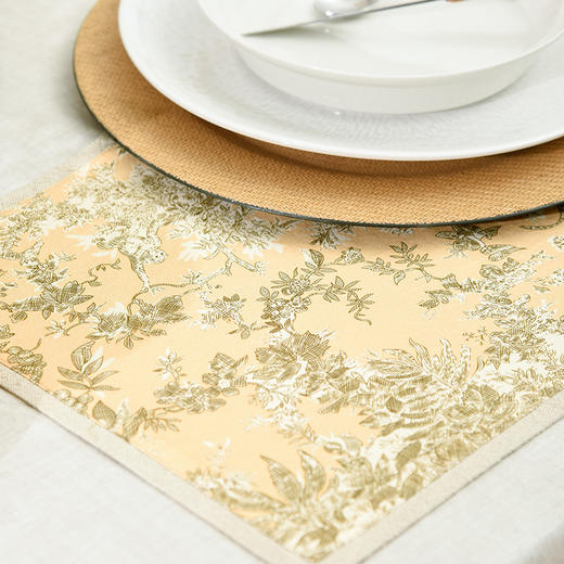 法式线描系列餐垫隔热西餐巾 商品图1