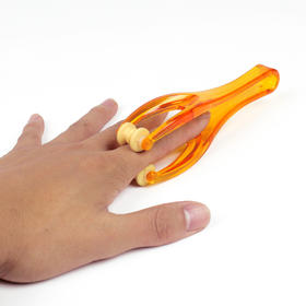 【买1赠1】出口日本手指美容仪手指按摩器 滚轮式手指夹子