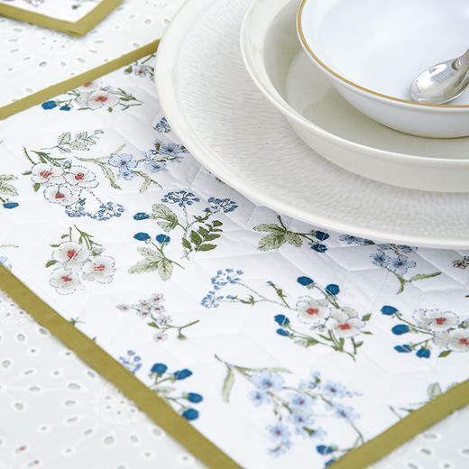 森系隔热餐垫ins餐垫杯垫西餐巾 商品图1