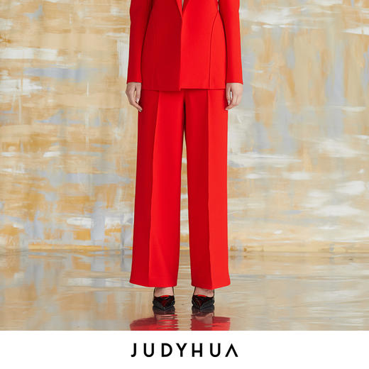 JUDYHUA 袋盖设计直筒裤 商品图0