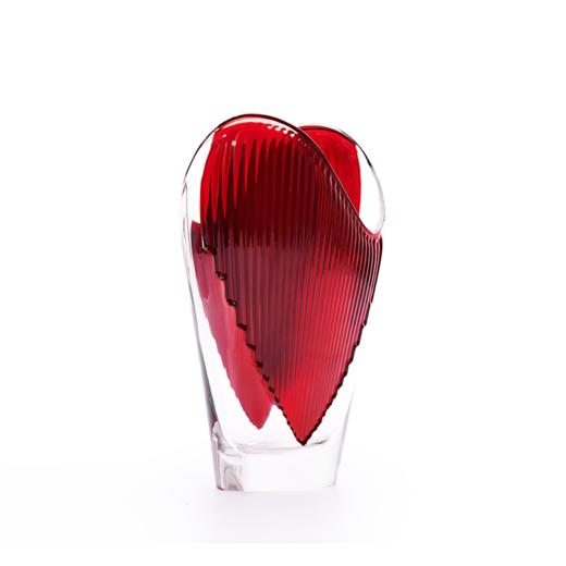 ROSEONLY 居家 心爱系列 真心玻璃花瓶 客厅餐厅摆件 商品图3