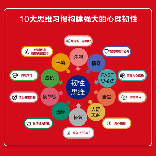 韧性思维 培养逆商 低谷反弹 持续成长 乔 欧文 著 10种持续精进的成长法则，45种培养韧性思维的技巧和行为 励志与成功自我完善 商品图1