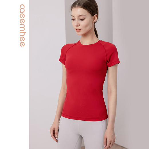 卡益短袖KN03924女士瑜伽服 商品图0