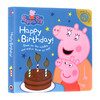 小猪佩奇生日快乐 英文原版 Peppa Pig Happy Birthday 粉红猪小妹 纸板发声书 亲子互动绘本 儿童英语启蒙晚安故事书 英文版书籍 商品缩略图0