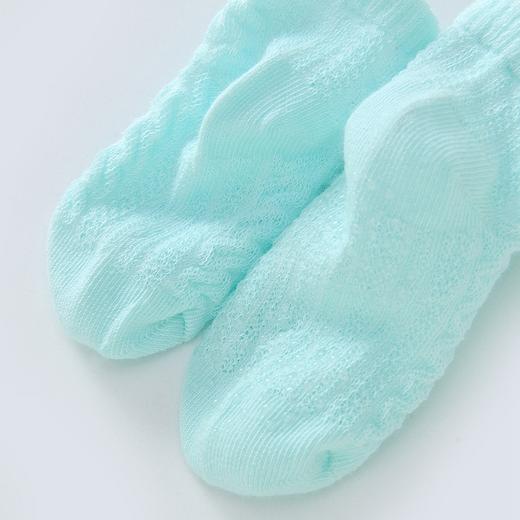 英氏婴儿袜子透气薄袜宝宝袜子2021新款YIWCJ01033A01 YIWCJ01034A01 商品图3