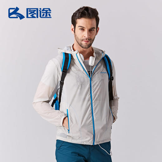 Acome阿珂姆/盖勒男式连帽皮肤衣 AG161J1082 商品图2