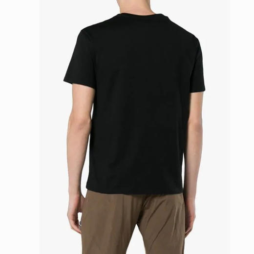 VALENTINO 华伦天奴 男士圆领短T恤 黑色 VV3MG03S72C 0NI 商品图2