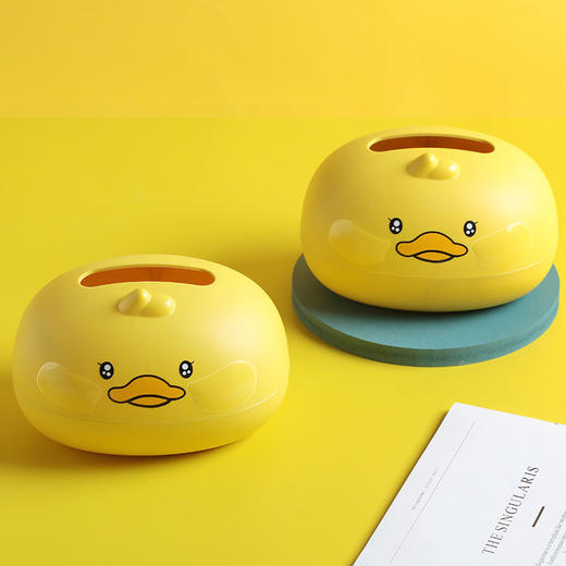 塑风尚小黄鸭纸巾盒6325 商品图4