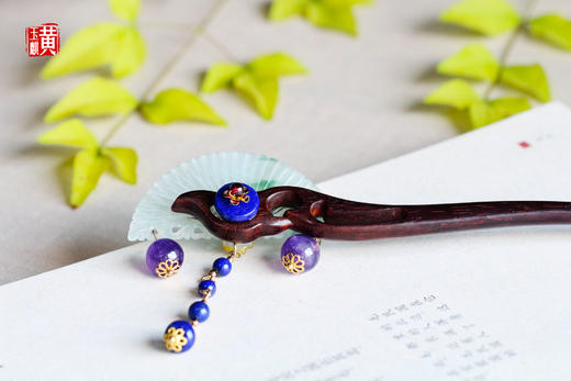 天然翡翠 【风雪初晴】发簪 商品图3