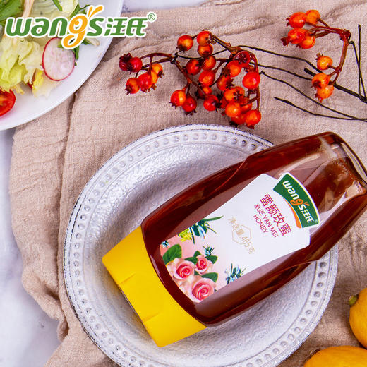 汪氏蜂蜜  雪颜玫蜜465g润颜 滋养好气色 商品图8