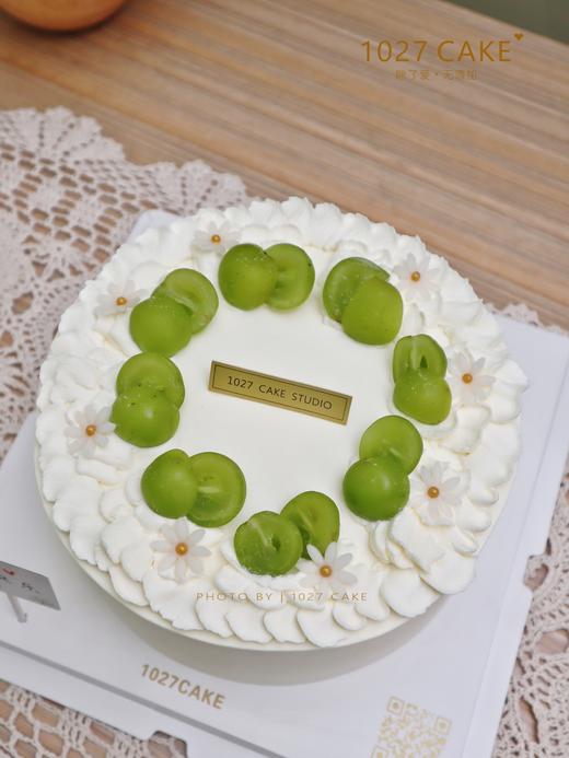1027CAKE | 简约风 水果蛋糕 香印葡萄装饰 商品图1