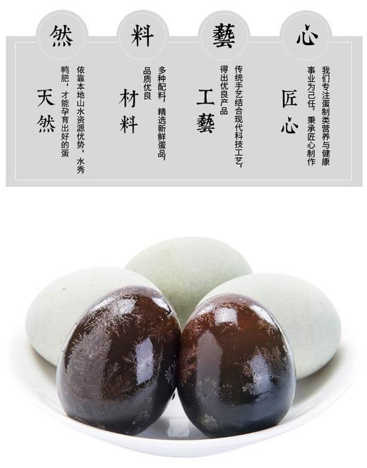 松花鸭皮蛋10个 商品图2