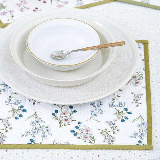 森系隔热餐垫ins餐垫杯垫西餐巾 商品图0