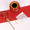国粹小单【通版•红色】145元一套 /一件10套/单瓷+茶勺 商品缩略图5