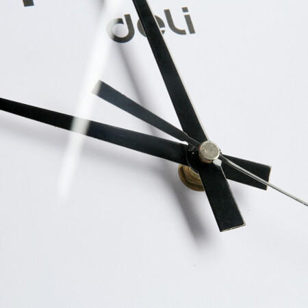 得力挂钟9006白/黑（14.5寸）圆形 商品图2