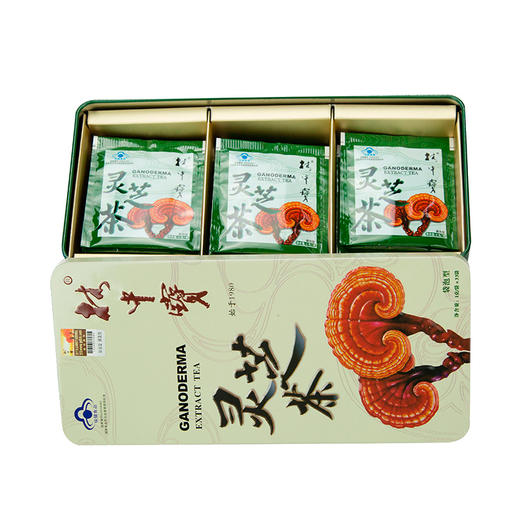 【清远帮扶】清远林中宝灵芝茶铁盒1克*33袋 商品图3
