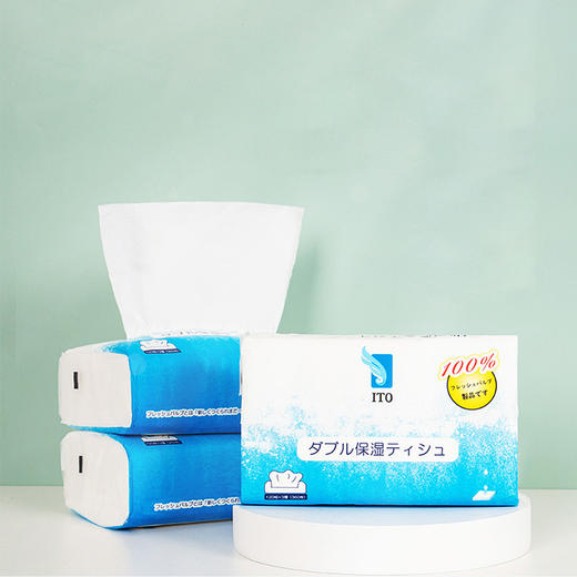 【ITO艾特柔】宝宝肌鼻保湿纸巾120张*3包 商品图1