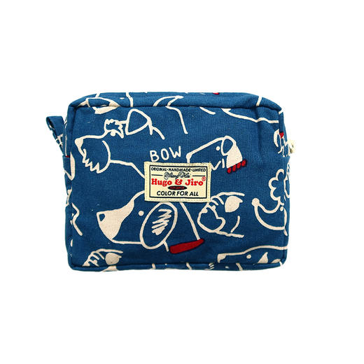 HUJI祤集Motley收纳包插画汪星人 商品图0