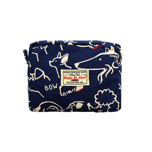 HUJI祤集Motley收纳包插画汪星人 商品图1